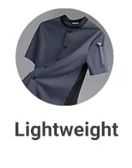 Lightweight chef coats