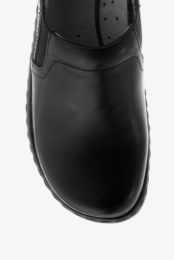 Klogs Women's Naples Smooth Leather Clogs - Black - 2