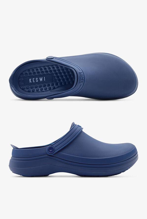Zuecos KESWI Extra Comfort Classic con talón abierto para hombre - Navy - 1