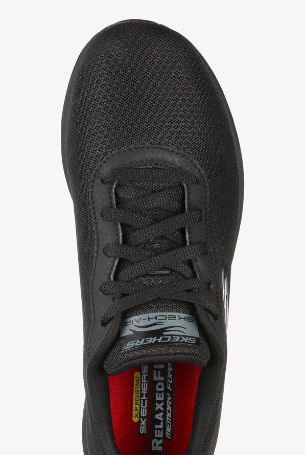 Skechers Work Women's Skech-Air SR Chamness Athletic Lace Up Shoes - Black - 2