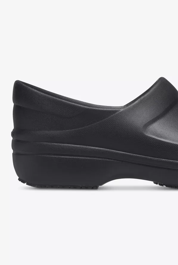 Crocs Women's Neria Pro II Literide Black Clogs, Nursing Footwear Crocs Women's Neria Pro II Literide Black Clogs, Nursing Footwear