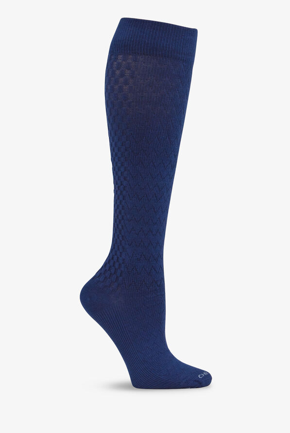 Cherokee True Support Men's 10-15 mmHg Light Compression Socks - Midnight - 1