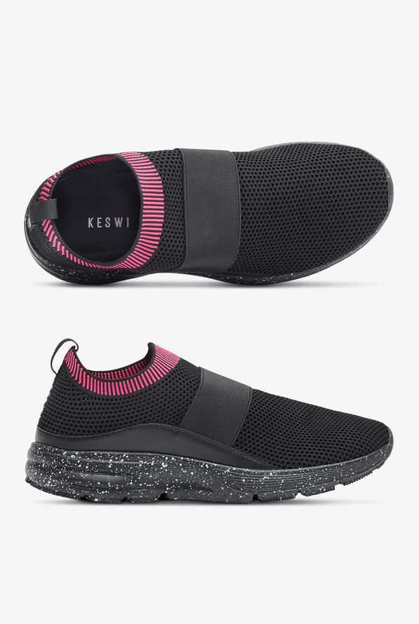 Zapatillas deportivas KESWI Black/Fuchsia/Black Speckled para mujer - null - 1