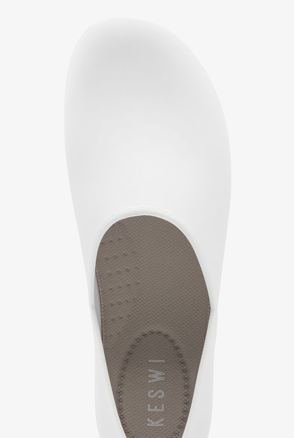 KESWI Women's Extra Comfort Classic Clog - White - 2