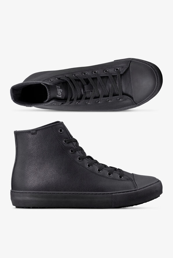 Lugz Men's Stagger Hi SR Athletic Lace Up Shoes - Black - 1