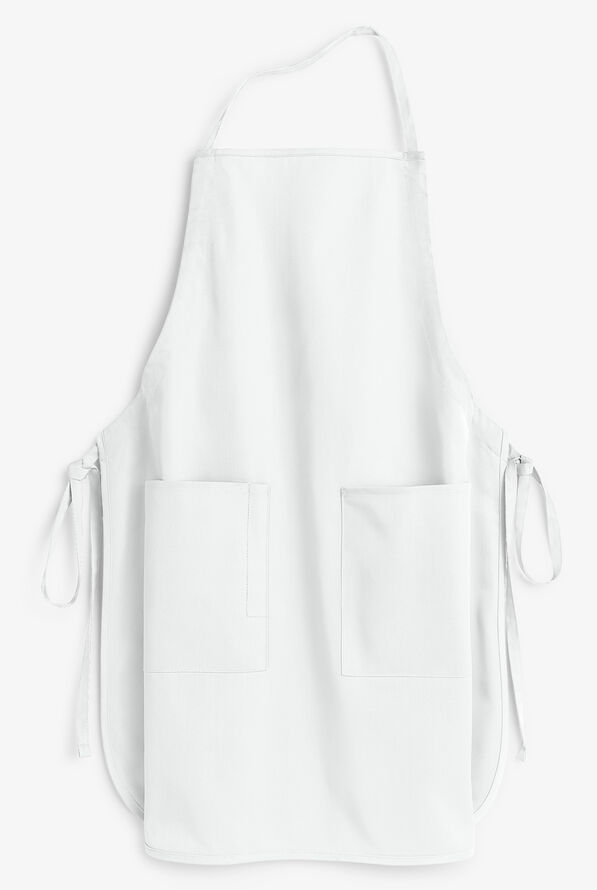Port Authority® Full-Length Apron - White - 1
