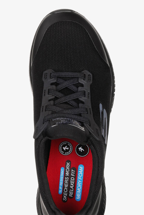 Skechers Work Women's Squad SR Athletic Slip On Shoes - Black - 2