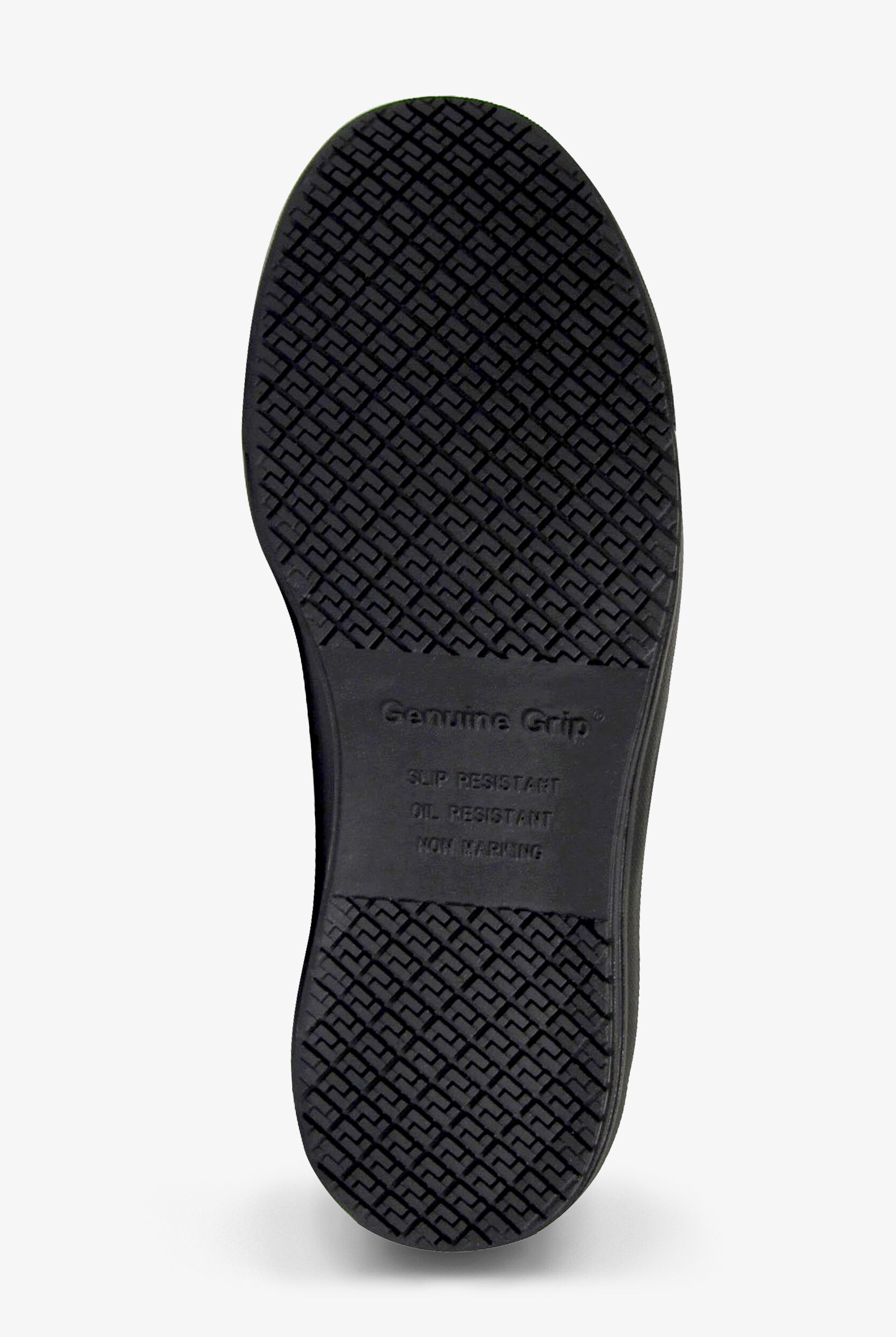 Genuine Grip Men's Slip Resistant Retro Lace-Up Shoes, Chef Sneakers