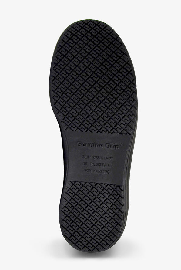 Zapatillas antideslizantes de gastronomía Genuine Grip Retro con cordones para hombre - Black - 4