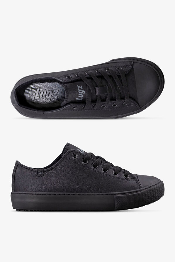 Lugz Women's Stagger Lo SR Athletic Lace Up Shoes - Black - 1