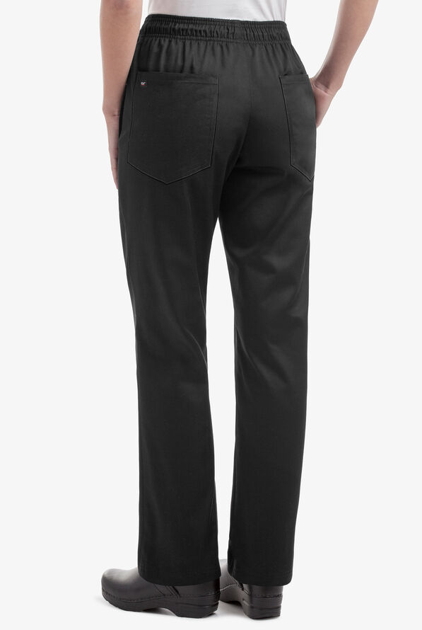 Pantalón de gastronomía On The Line Value con 4 bolsillos para mujer - Black - 2