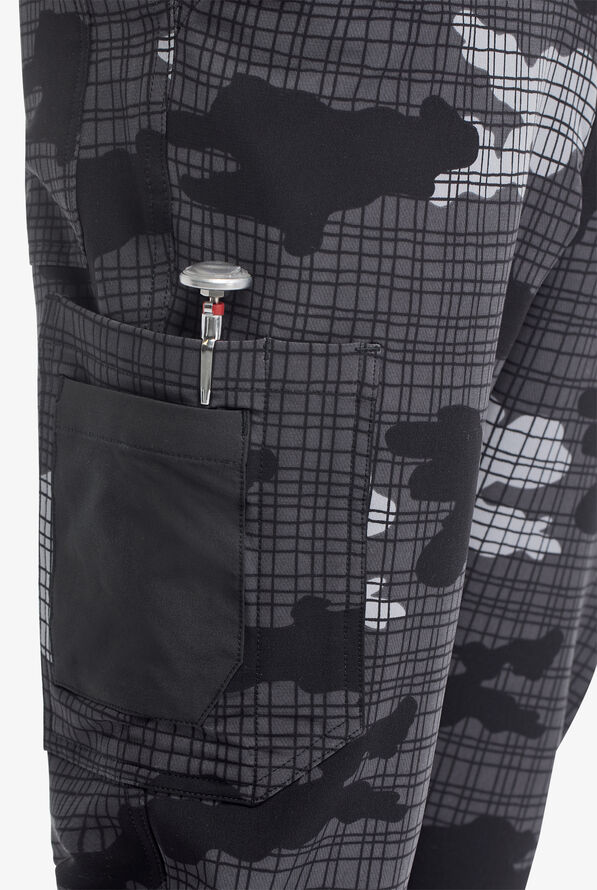 Pantalón estampado de gastronomía CHEF PERFORMANCE STRETCH Camo tipo jogger con 7 bolsillos para hombre - null - 2