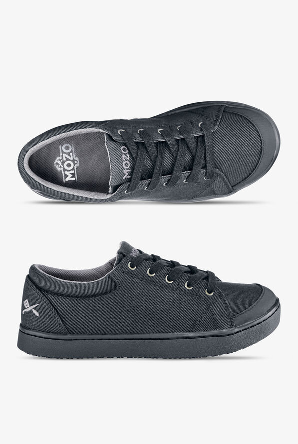 Mozo Maven Vegan Women's Slip Resistant Chef Shoes - Black - 1