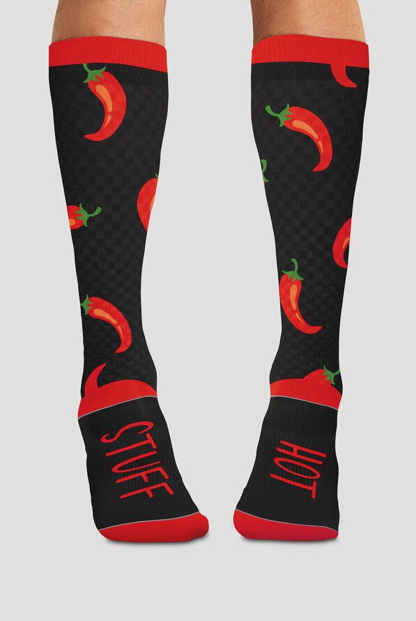 Calcetines de compresión Cherokee Hot Stuff para hombre - 10-15 mmHg - null - 4