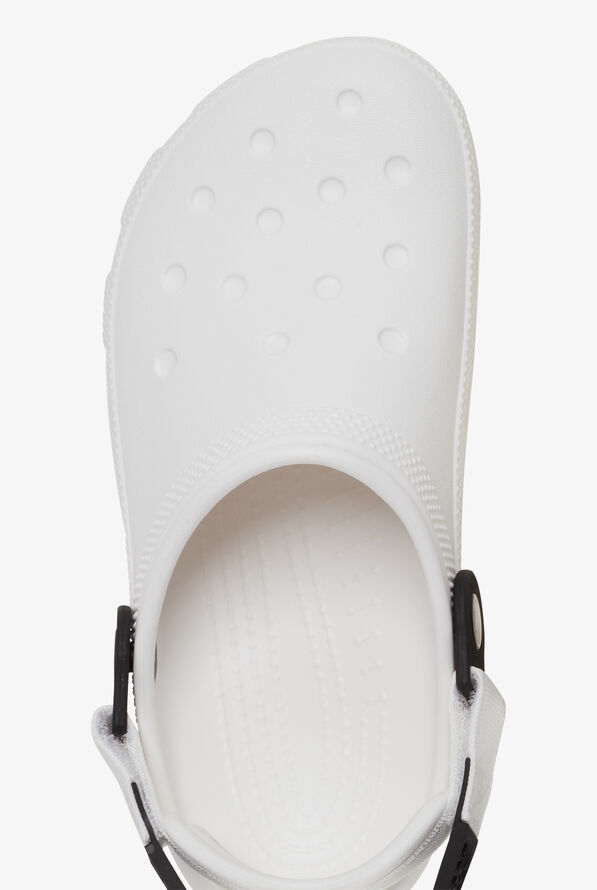 Crocs Unisex Classic Work White Clogs - White - 2
