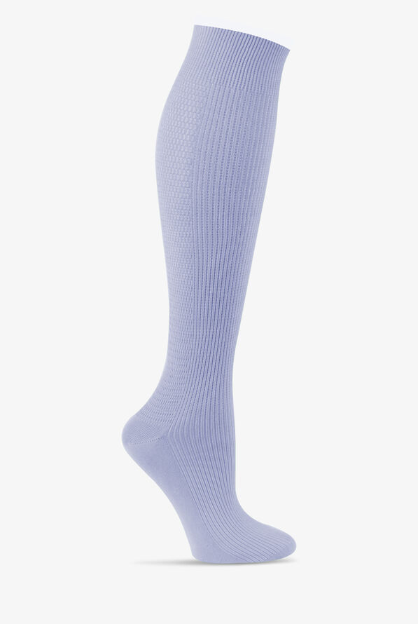 Calcetines de compresión suave Cherokee para mujer - 8-12 mmHg - Ceil Blue - 1