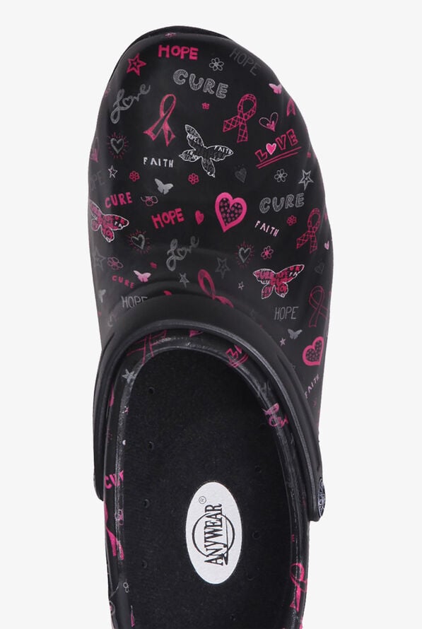 Anywear Women's Zone Love, Hope, and Cure Clogs - null - 2