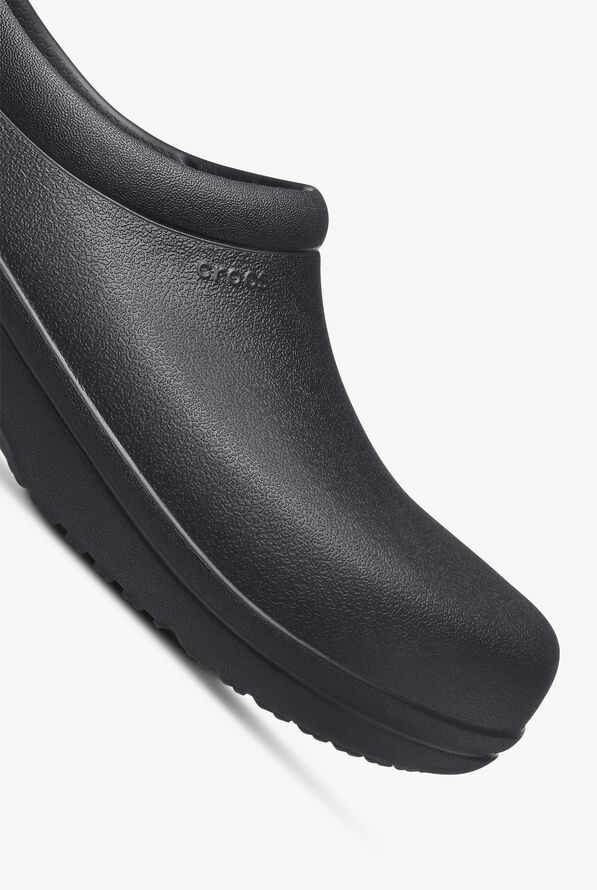 Crocs Men's On the Clock Literide Clogs - Black - 3
