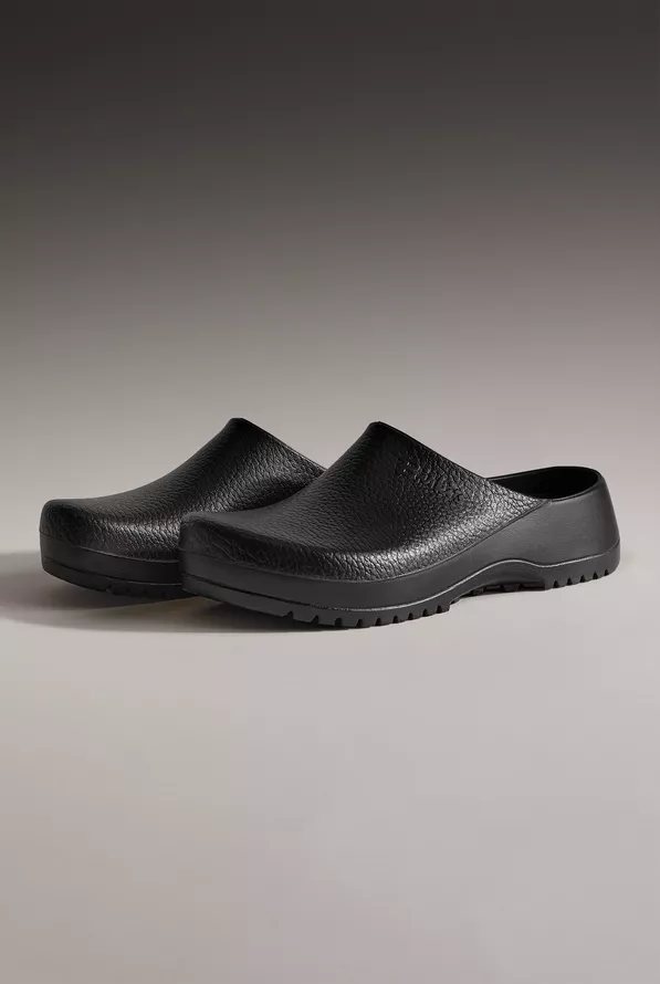 Birkenstock Unisex Super Birki Black Nursing Clogs, Nursing Shoes Birkenstock Unisex Super Birki Black Nursing Clogs, Nursing Shoes
