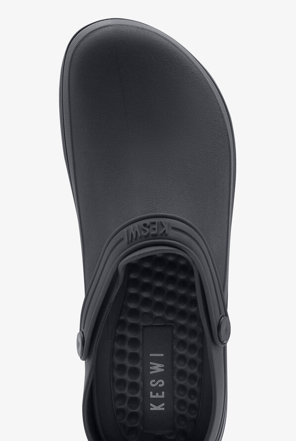 Zuecos KESWI Extra Comfort Classic con talón abierto para hombre - Black - 2