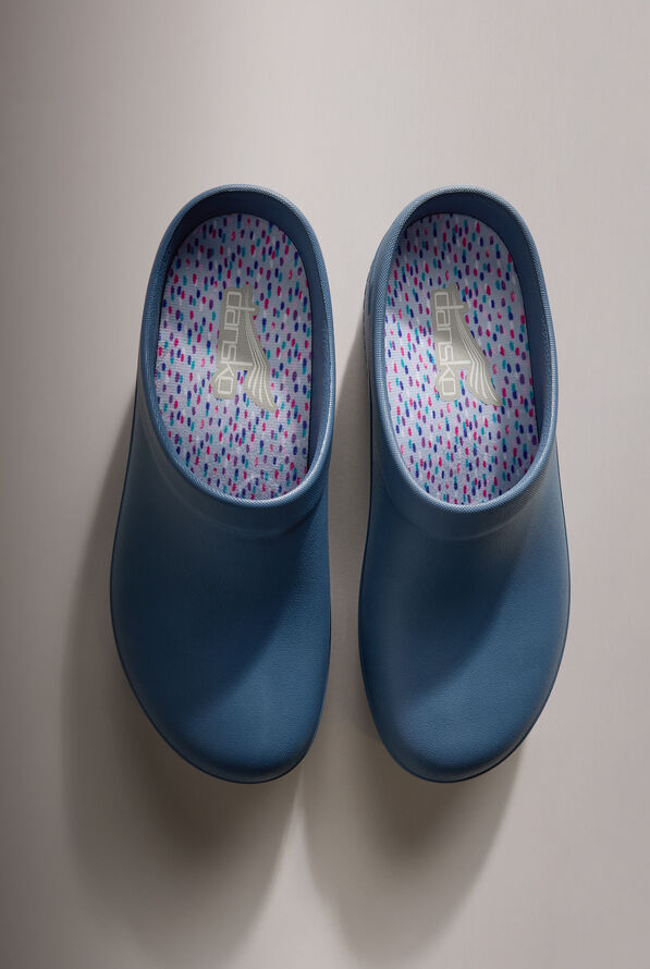 Zuecos Dansko Kaci SR Blue con talón abierto para mujer - Blue - 2
