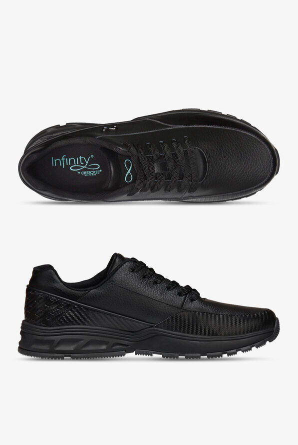 Zapatillas deportivas Infinity by Cherokee M-Flow con cordones para hombre - Black - 1