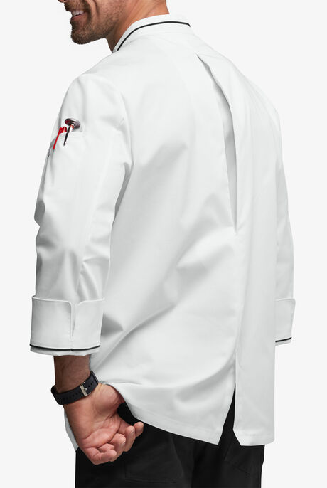 Chef Uniforms Men's 3/4 Sleeve Double Breasted Executive Chef Coat