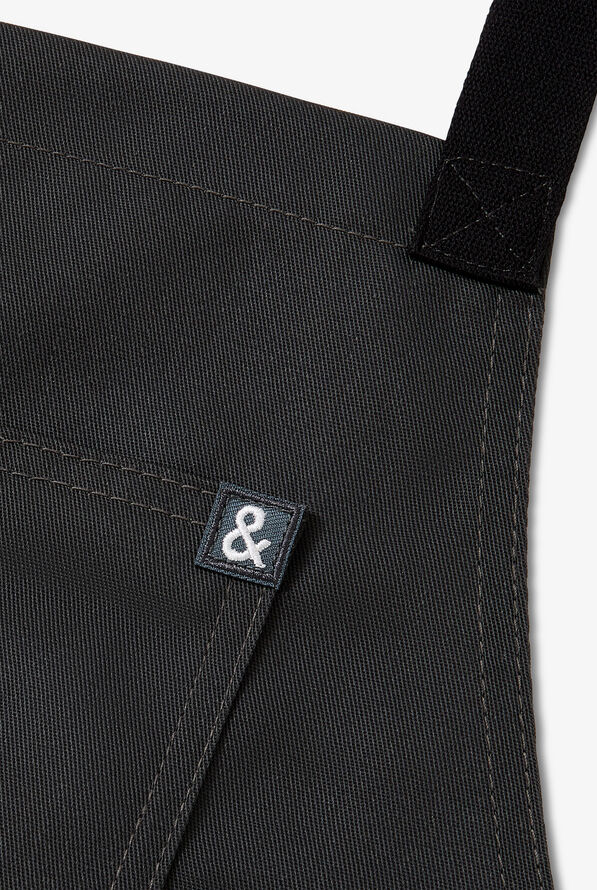 Hedley and Bennett Crossback Unisex Apron - Char - 2