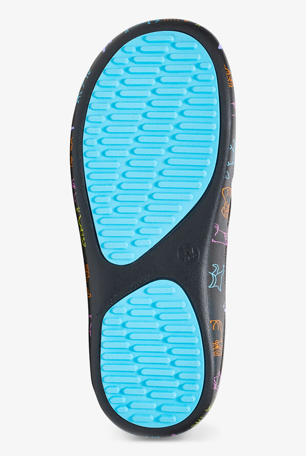 Anywear Unisex Streak Playful Pups Slip On Shoes - null - 6