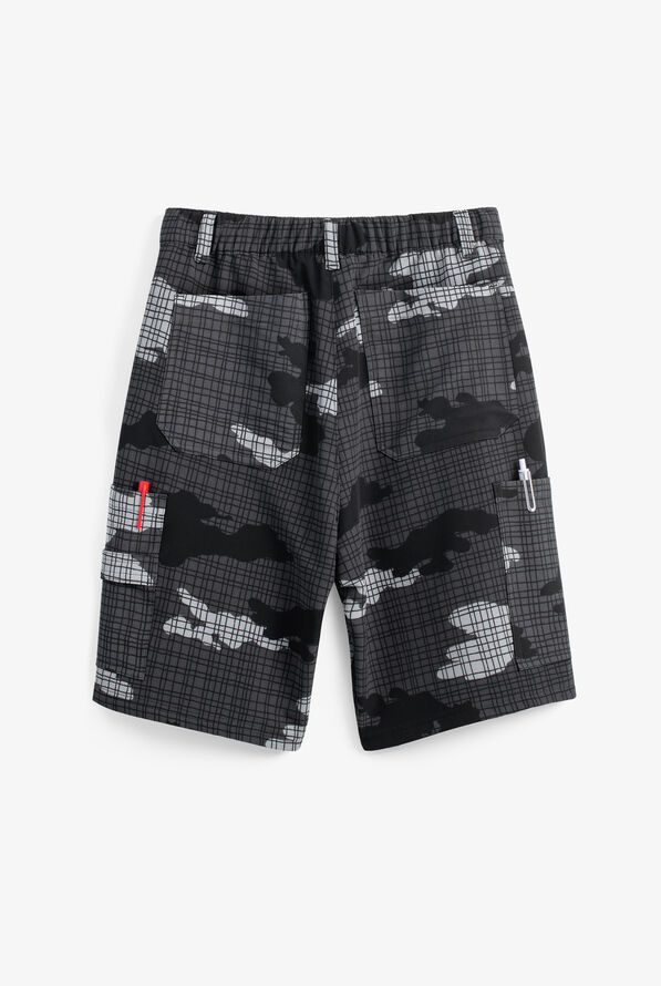 Pantalón corto estampado de gastronomía Chef Performance Camo STRETCH tipo cargo con 6 bolsillos para hombre - null - 2