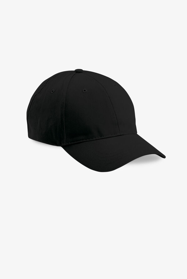 Solid 6-Panel Unisex Adjustable Chef Baseball Cap - Black - 1