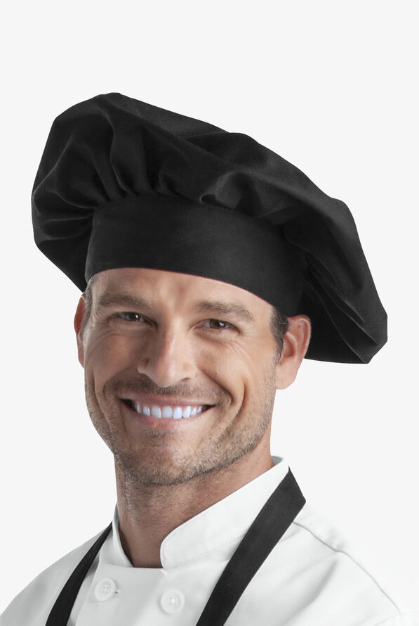 On The Line Chef Unisex Adjustable Chef Toques - Black - 1