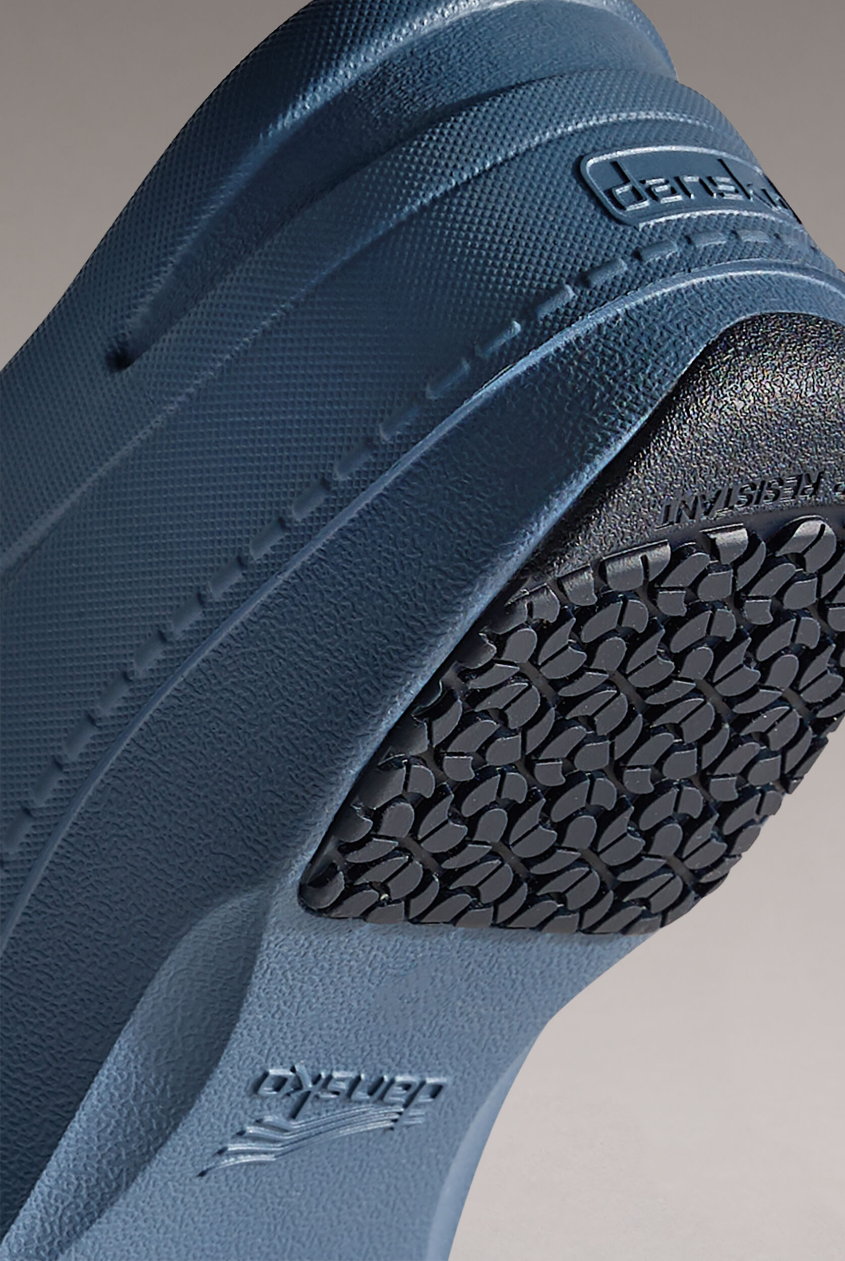 Dansko Women's Kaci SR Blue Backless Clogs, Nursing Clogs