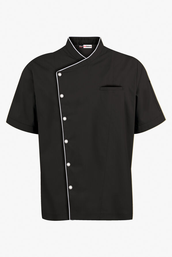 64518 Chef Coat with Color Trim, Chef Color Coats, and Fashion Chef