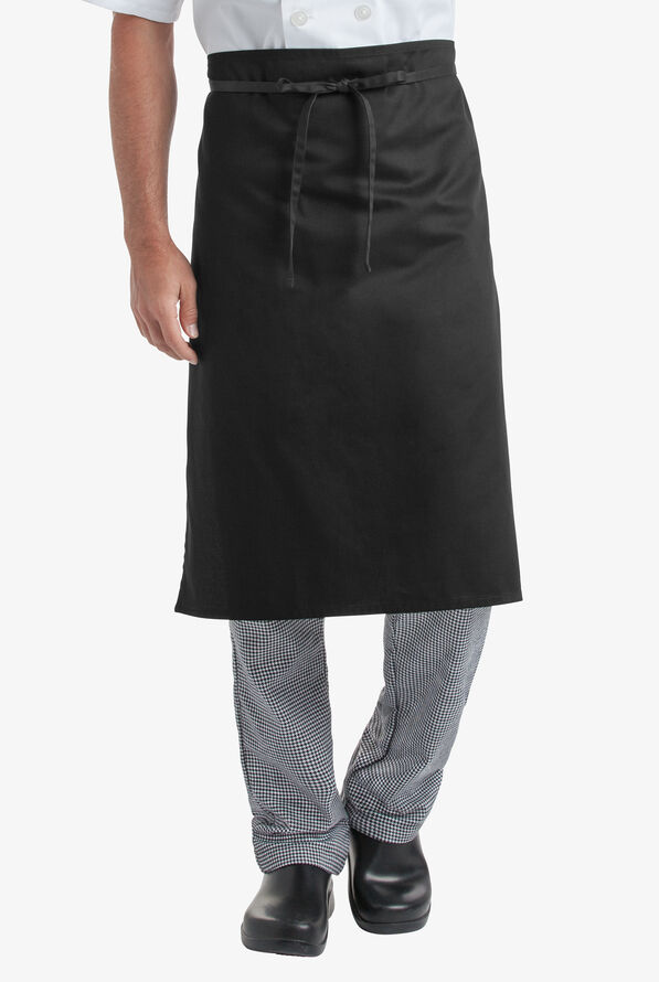On The Line Chef Unisex Bar Chef Apron - Black - 1
