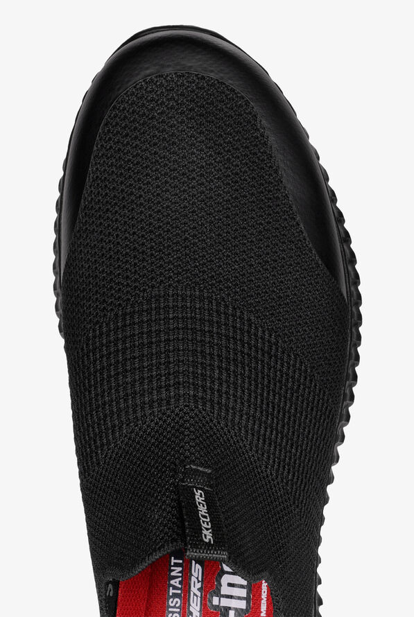 Skechers Work Men's Cessnock Rylind Slip-Ins Black Athletic Shoes - Black - 2