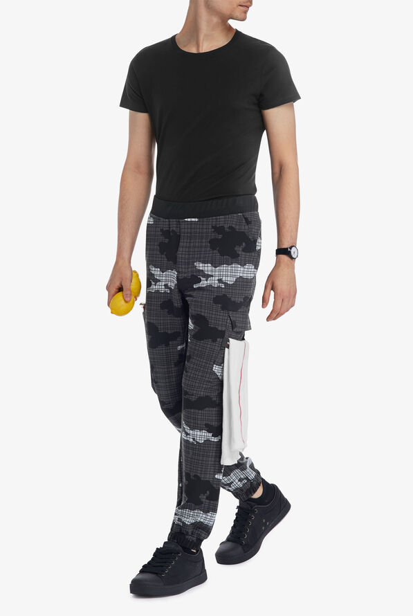 CHEF PERFORMANCE Men's Camo STRETCH Jogger Chef Pants, Chef Pants