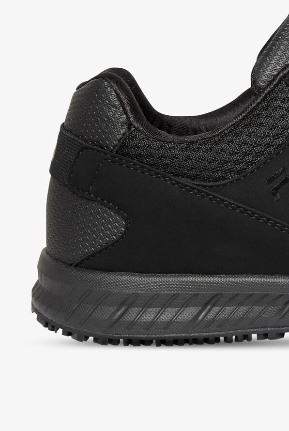FILA Men's Memory Layers Black/Black Athletic Lace Up Shoes - null - 2