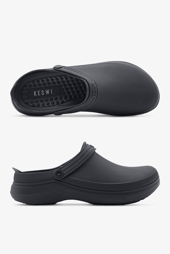 Zuecos KESWI Extra Comfort Classic con talón abierto para hombre - Black - 1