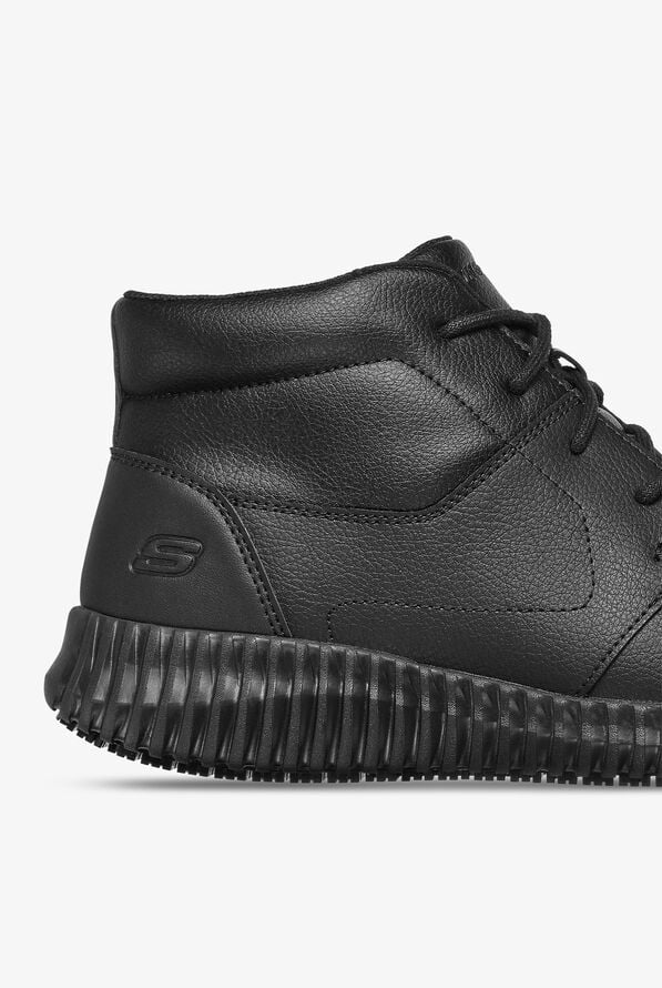 Skechers Work Men's Cessnock Alesser SR Lace Up Boot - Black - 4