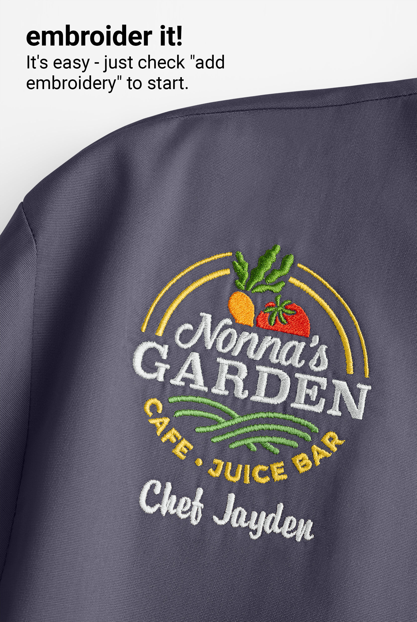 Men's Double Breasted with Mesh Panels Chef Coat | ChefUniforms