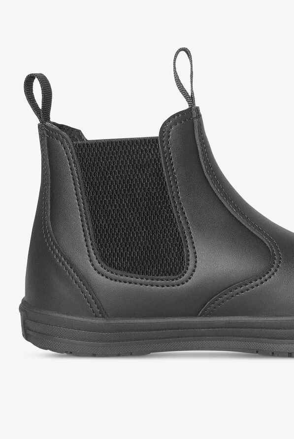 Genuine Grip Women's Black Pull On Work Boots - Black - 4