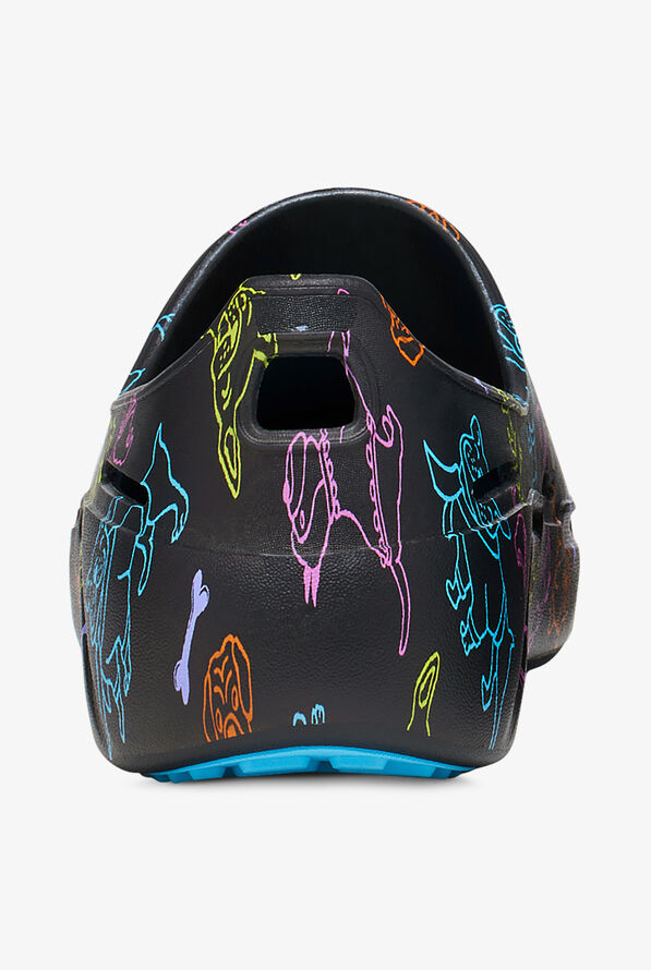 Anywear Unisex Streak Playful Pups Slip On Shoes - null - 5