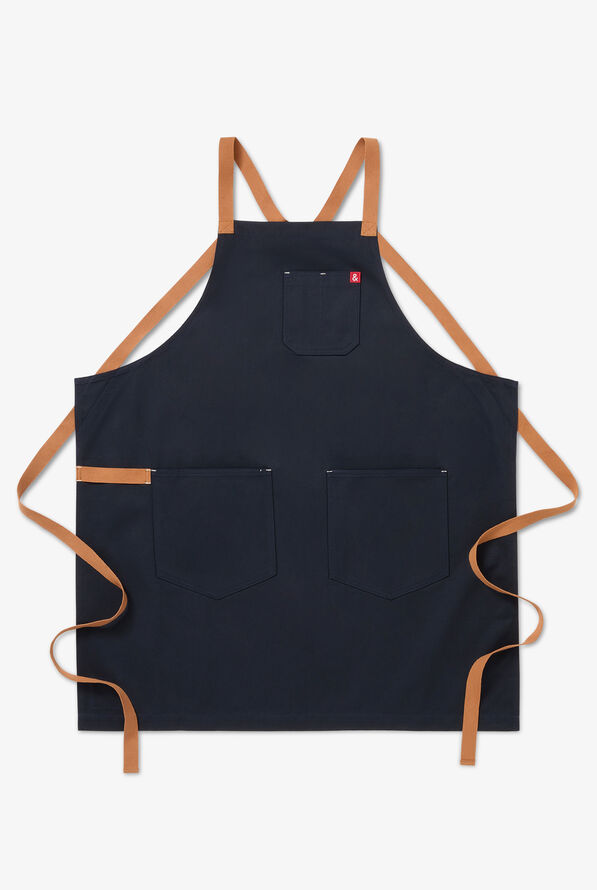Hedley and Bennett Crossback Unisex Apron - Midnight Cider - 1