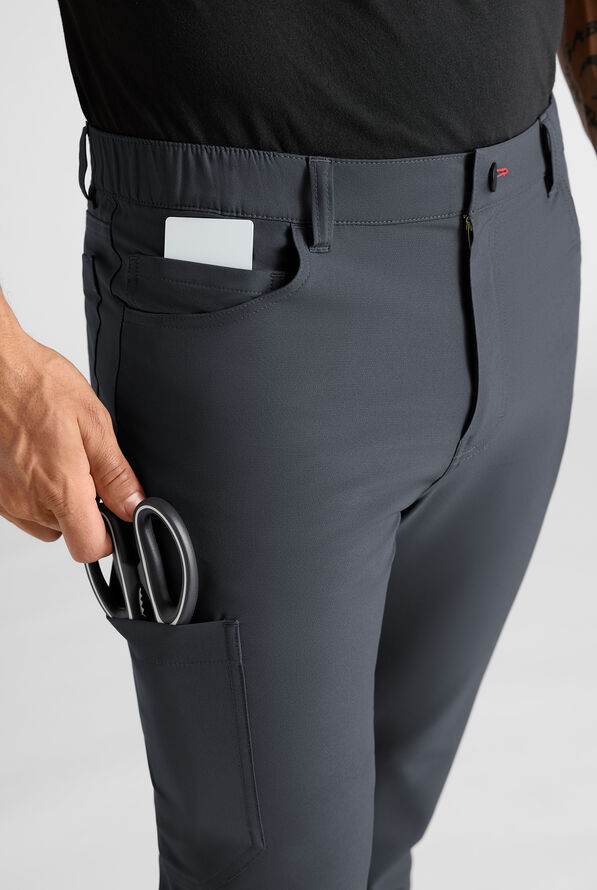Men’s Modern Performance Chef Pants - Pewter - 2