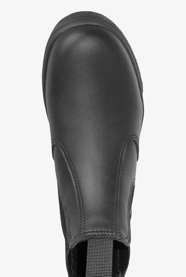 Genuine Grip Women's Black Pull On Work Boots - Black - 2