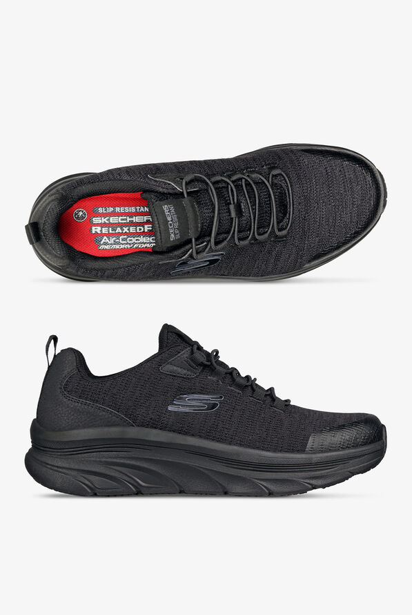 Zapatillas deportivas Skechers Work D'Lux Walker Black para hombre - Black - 1