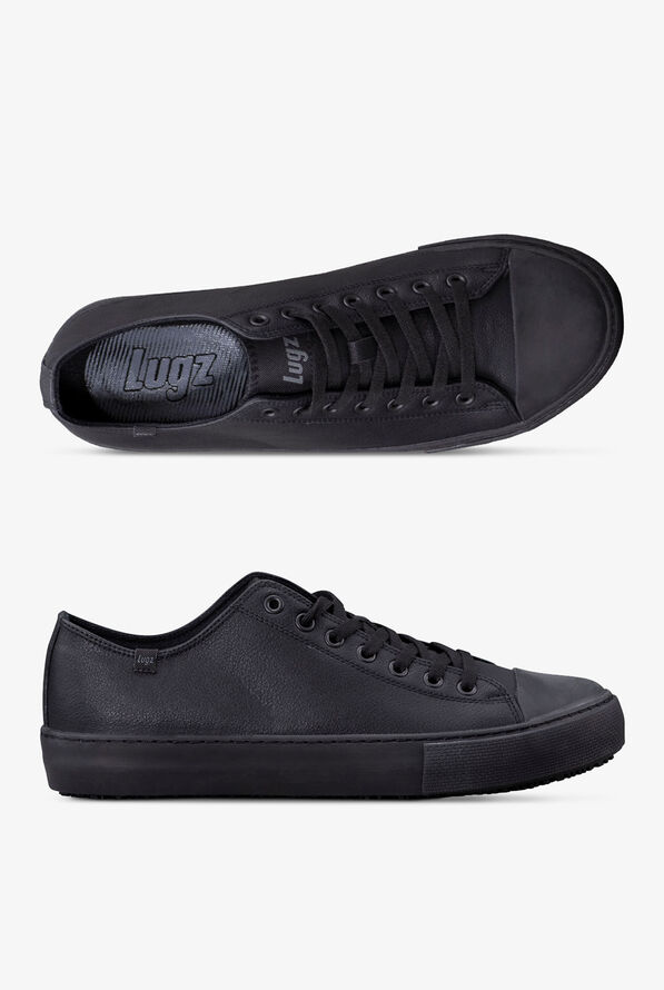 Lugz Men's Stagger Lo SR Athletic Lace Up Shoes - Black - 1