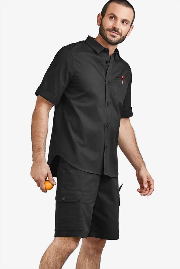 Chef 360 Men's Cargo Pocket Utility Chef Shorts, Men's Chef Shorts