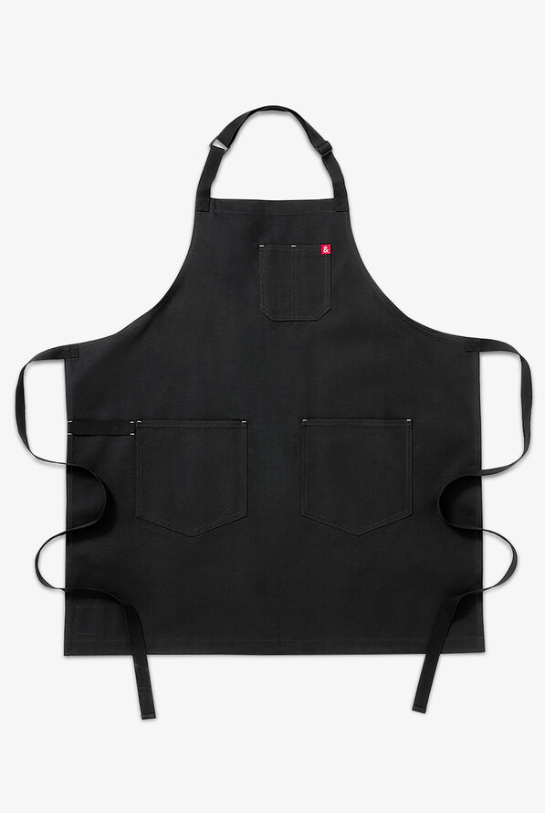 Hedley and Bennett Essential Unisex Apron - Caviar Black - 1